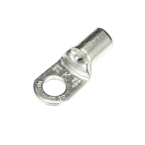 Thomas & Betts Co - Thomas & Betts K975 Non-Insulated Large Tubular Ring Terminal - 2/0-3/0, 1/2"bolt (50/Pkg)