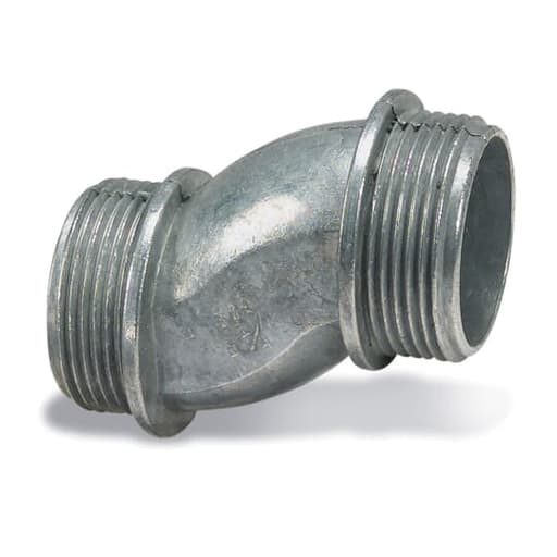 Thomas & Betts Co - Steel City HO-226 2" Conduit Offset Nipple - 3/4" Offset - Die-Cast Zinc