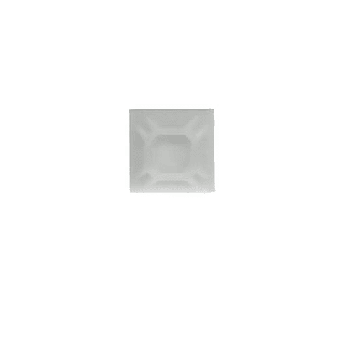 Thomas & Betts Co - Catamount MPNY-750-9-C 3/4 Inch Natural Rubber Adhesive Nylon 6/6 Cable Tie Mounting Base