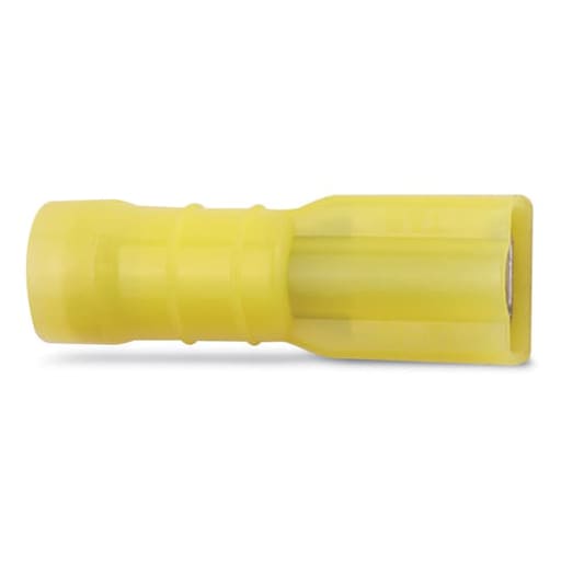 Thomas & Betts Co - Thomas & Betts RC2573 Nylon Fully-Insulated Female Disconnect - 12-10, .250x.032tab