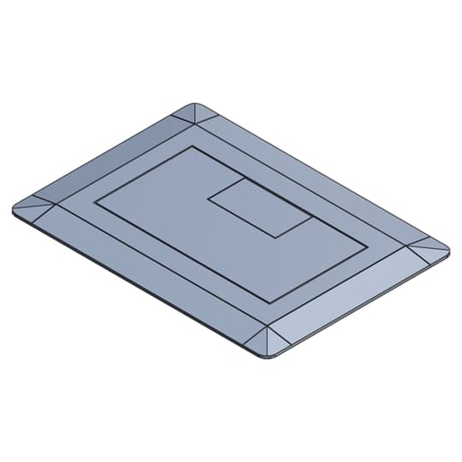 Thomas & Betts Co - Carlon E9761S Single Slate Cover Assembly
