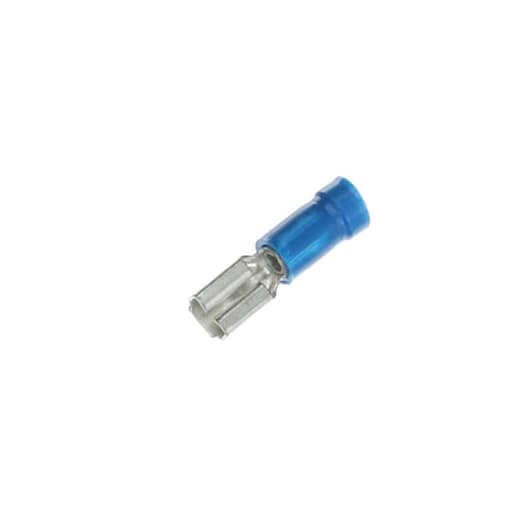 Thomas & Betts Co - Thomas & Betts 14RBD-183 16-14 AWG Wire Range .85 Inch Length .187 Inch Tab Size Insulated Vinyl Female Disconnect