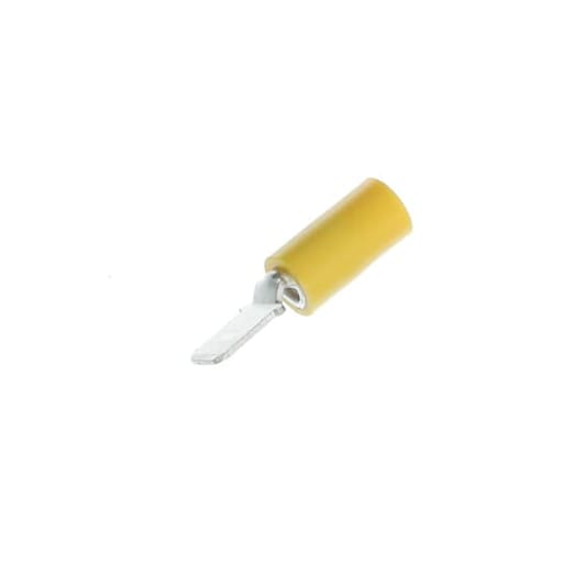 Thomas & Betts Co - Thomas & Betts 10RC-250T 12-10 AWG Wire Range 1.08 Inch Length .250 Inch Tab Size Insulated Vinyl Male Tab