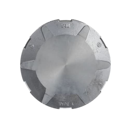 Thomas & Betts Co - ABB H300CAPA 3 INCH CAP-OFF ALUM.