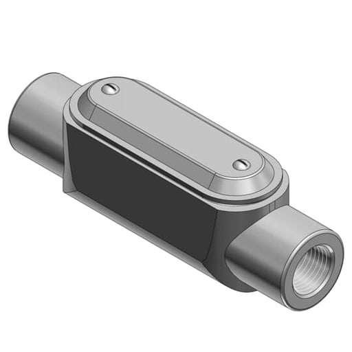 Thomas & Betts Co - Thomas & Betts C57CG-TB 1-1/2 Inch Form7 C Conduit Body, Cover and Gasket