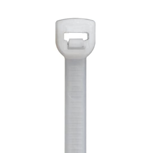 Thomas & Betts Co - Catamount L-11-40-9-C 100/Pack 11 Inch 40 lb Tensile Strength Natural Nylon 6/6 1-Piece Cable Tie