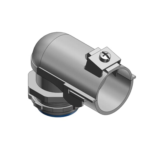 Thomas & Betts Co - Thomas & Betts 3135 3/4 Inch 90 Degree Insulated Tite Bite Flex Connector