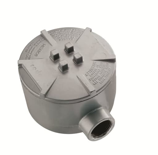 Thomas & Betts Co - Thomas & Betts GALB-2 3/4 Inch Aluminum LB Style Explosionproof Box with Surface Cover