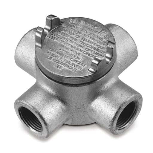 Thomas & Betts Co - Thomas & Betts GUAX26-TB 3/4 Inch Hub Size 3-1/2 Inch Depth Guax Body and Cover