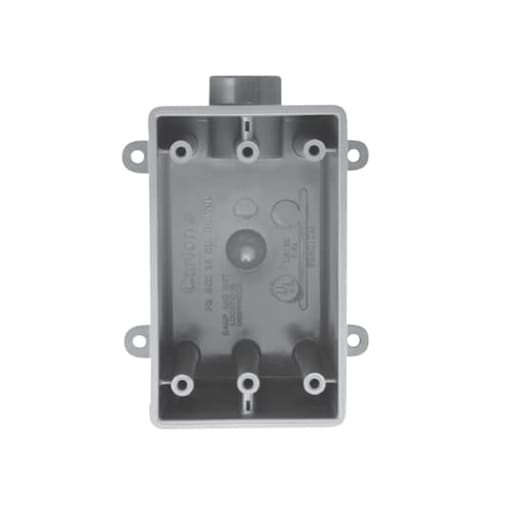 Thomas & Betts Co - ABB C9801EN 3/4 IN FDE 1-GANG WP BO