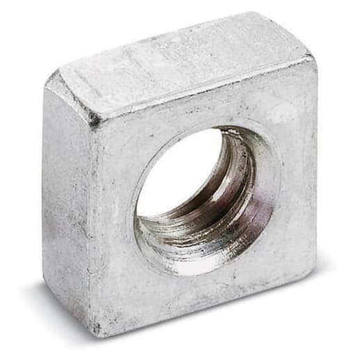 Thomas & Betts Co - Kindorf H-116-C 3/8 Inch-16 Galv Krom Carbon Steel Channel Square Nut