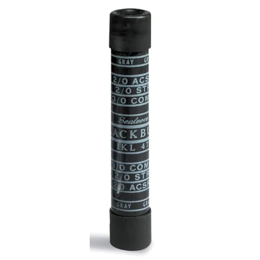 Thomas & Betts Co - Blackburn IKL69 5-1/2" Aluminum Service Entrance Compression Splice. Wire Range - End A: 4/0 ASCR, 4/0 Str., Pink, End B: 4/0 ASCR, 4/0 Str., Pink