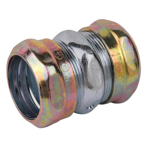Thomas & Betts Co - Steel City TK112ANRT 3/4" EMT Compression Coupling, Steel - Raintight