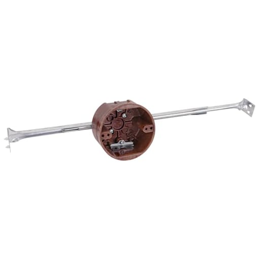 Thomas & Betts Co - Carlon 4070-95 4 Inch Round Out Box with Bar Hanger