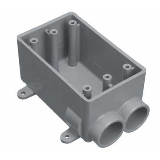 Thomas & Betts Co - Carlon E982FFN 1" 1-Gang Type-FSS Non-Metallic Switch/Outlet Box