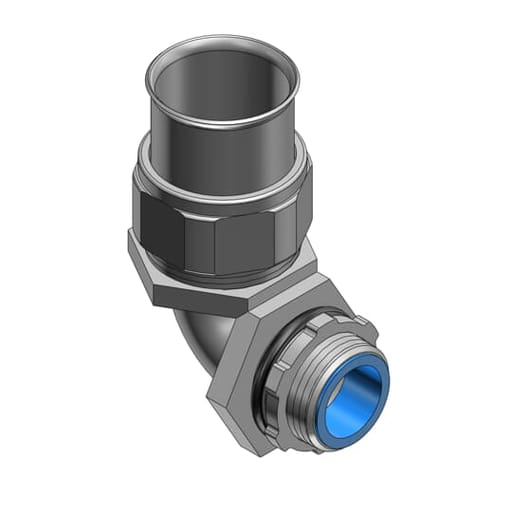 Thomas & Betts Co - Thomas & Betts 3743-TB 1 Inch 90 Degree Connector