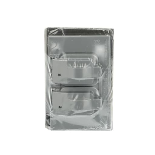 Thomas & Betts Co - Red Dot CCD Single Gang Weatherproof Horizontal Device Mount Duplex Receptacle Cover