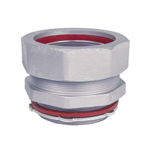 Thomas & Betts Co - Steel City LT400T-SC 4" Insulated Straight Liquidtight Connector, Steel, General Purpose Commercial
