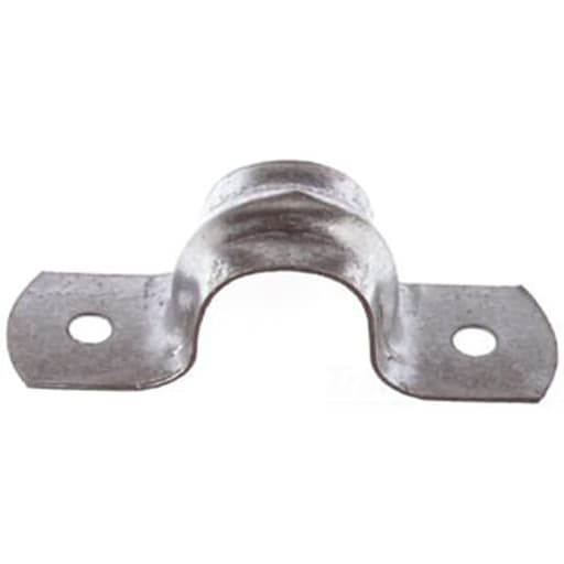 Thomas & Betts Co - Steel City HS-910 4" Rigid/IMC Two-Hole Conduit Strap - Steel/Zinc Plated