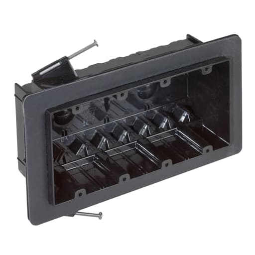 Thomas & Betts Co - Carlon FN-460-V 4-Gang Vapor-Tight Wall Box, Polycarbonate, 60in³