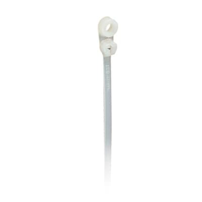 Thomas & Betts Co - Thomas & Betts TY35M 8 Inch 50 lb #10 Mounting Hole Natural Cable Tie