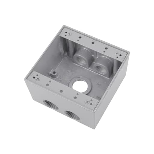 Thomas & Betts Co - ABB 2IHD7S2-3 2G WP BOX,7-HOLE,2 SI