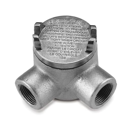 Thomas & Betts Co - Thomas & Betts GUAL36-TB 1 Inch Hub Size Od 3-1/2 Inch Outlet Body/Cover