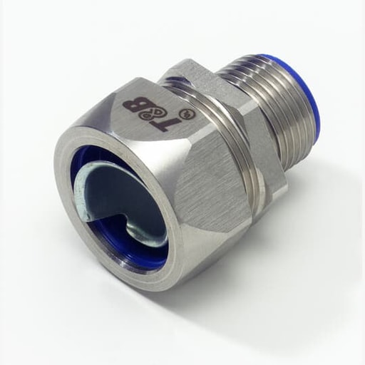 Thomas & Betts Co - Thomas & Betts 5334SST 1" Straight Liquidtight Connector, Stainless Steel