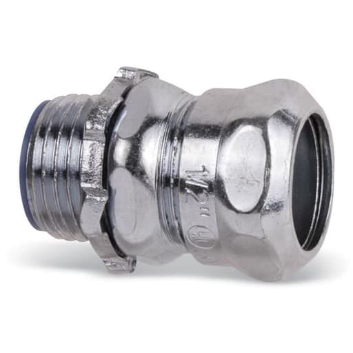Thomas & Betts Co - Thomas & Betts 5423 1-1/4 Inch EMT Insulated Compression Connector