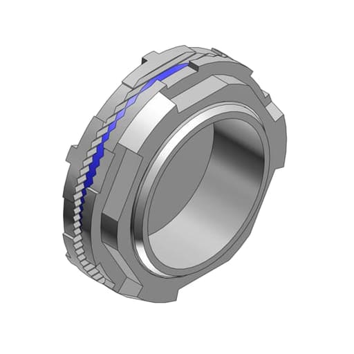 Thomas & Betts Co - Thomas & Betts H050CAP 1/2" Capoff, Insulated Throat, Nitrile Sealing Ring, Zinc