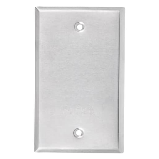 Thomas & Betts Co - RD CCB-AL SINGLE GANG BLANK ALUMINU