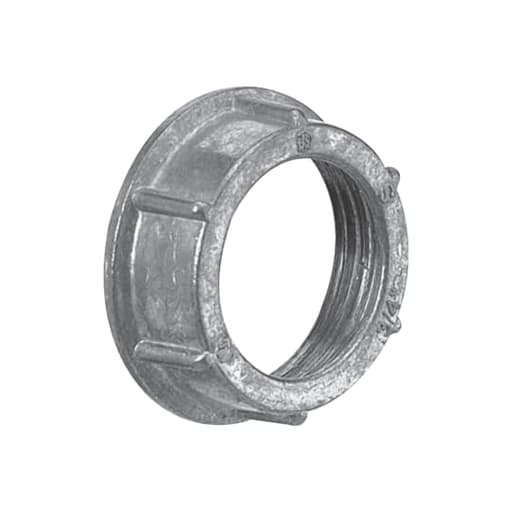 Thomas & Betts Co - Steel City BU203 1 Inch Rigid/IMC Heavy Reinforced Ribs Die-Cast Zinc Bushing