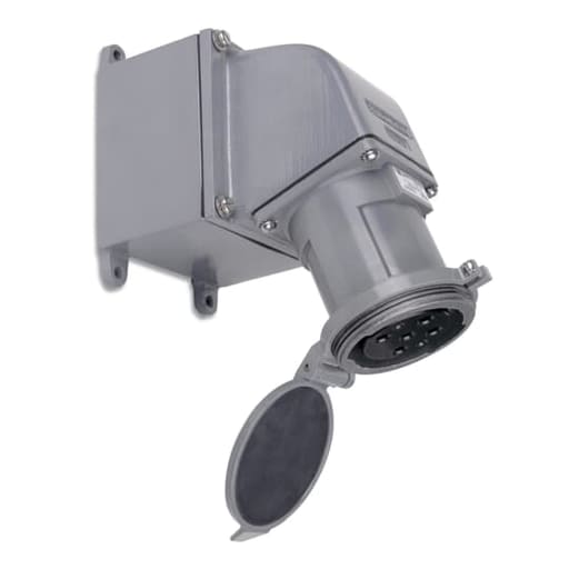 Thomas & Betts Co - Russellstoll DF2504FRAB0 200 Amp 277/480 Volt 4-Pole 5-Wire Female Pin and Sleeve Receptacle