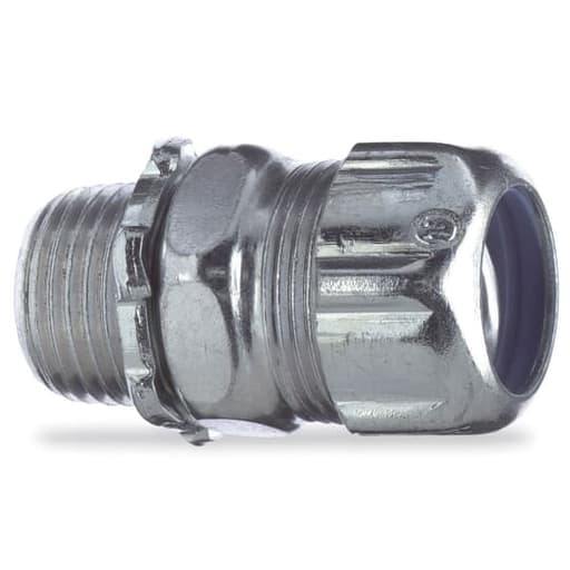 Thomas & Betts Co - Thomas & Betts 5232 1/2" Straight Liquidtight Connector, Non-Insulated Steel