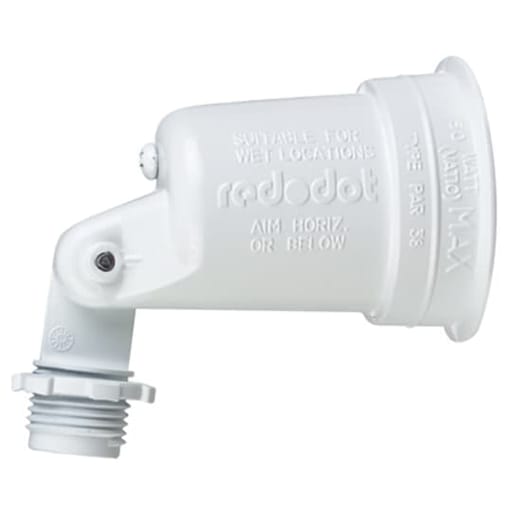 Thomas & Betts Co - Red Dot DL-80-WH White Shrink Wrap Lampholder