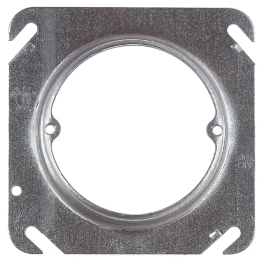 Thomas & Betts Co - Steel City 52C3-25 4" Steel Square Box Cover, 5/8" Raised, 4.3 cu.in.