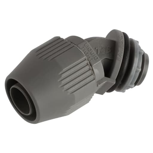 Thomas & Betts Co - Steel City LT-541 1/2 Inch 45 Degree Non-Metallic Liquidtight Fitting