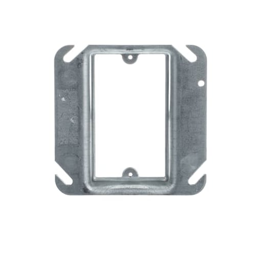 Thomas & Betts Co - Steel-City 52C14 4" Steel Square Box Device Cover, 3/4" Raised, 5 cu.in.