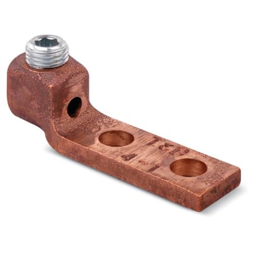 Thomas & Betts Co - Blackburn 32207 4-1 AWG LOCKTITE 2-Hole NEMA Drilled Lugs