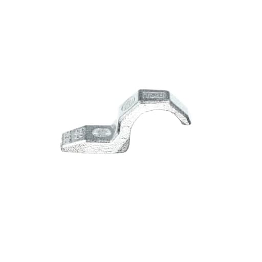 Thomas & Betts Co - Thomas & Betts 1277 3/4" 1-Hole Pipe Strap, Malleable Iron / Hot-Dip Galvanized Finish. Use with Rigid / IMC Conduit