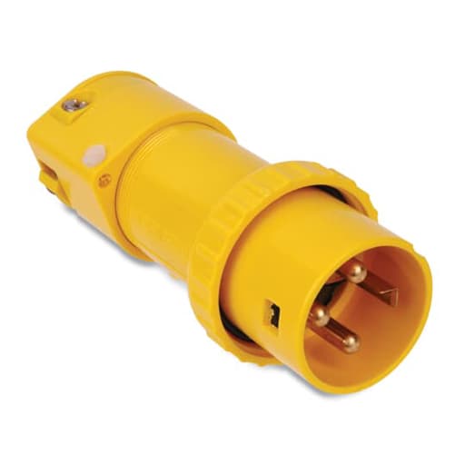 Thomas & Betts Co - Russellstoll 9P34U0 DuraGard 30 Amp Male Plug- through 600VAC/250VDC