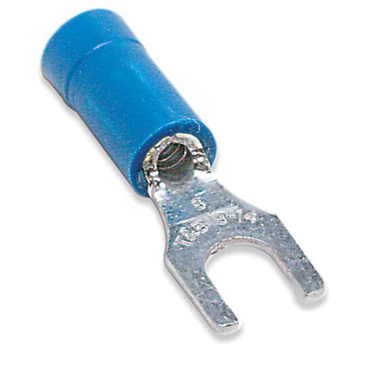 Thomas & Betts Co - Catamount TV14-10F-L 16-14 #10 Wire Range Vinyl Insulfork Terminal