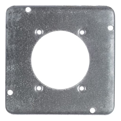 Thomas & Betts Co - Steel City RSL-14 4-11/16 Square 2-15/32 Single Receptacle Steel Cover