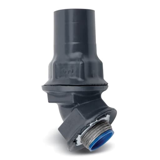 Ocal / Thomas & Betts - ABB ST445-G PVC CTD LT COND CONN 45