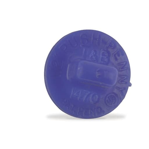 Thomas & Betts Co - Thomas & Betts 1471 3/4" Non-Metallic Push-Penny® Plug, Polyethylene