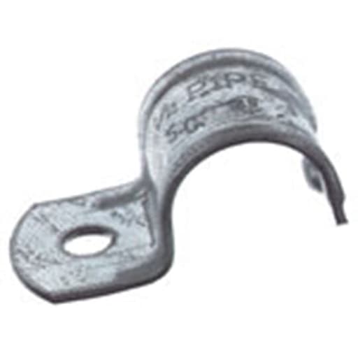Thomas & Betts Co - Steel City HS-103 1" Rigid/IMC One-Hole Conduit Strap - Steel/Zinc Plated