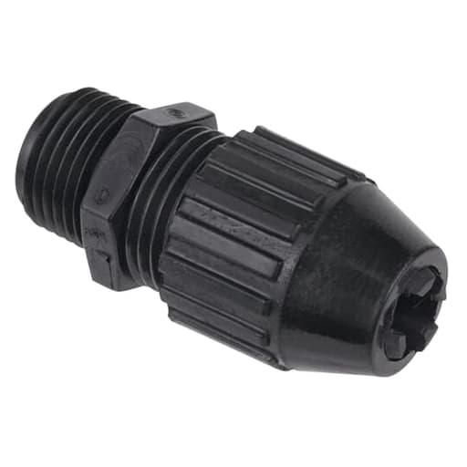 Thomas & Betts Co - Thomas & Betts 2675 3/4" Straight Liquidtight Nylon Cord Connector - Cord Range: .660-.780