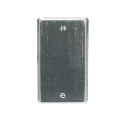 Thomas & Betts Co - Steel-City 58C1 Steel Utility Device Cover, 4" x 2-1/8", 1/4" Raised and Blank
