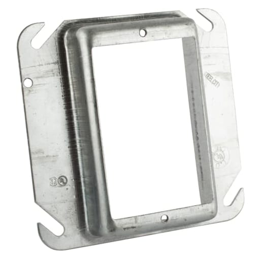 Thomas & Betts Co - Steel City 52-C-49-1 4 Inch 1-Gang 1 Inch Raised Steel Cover