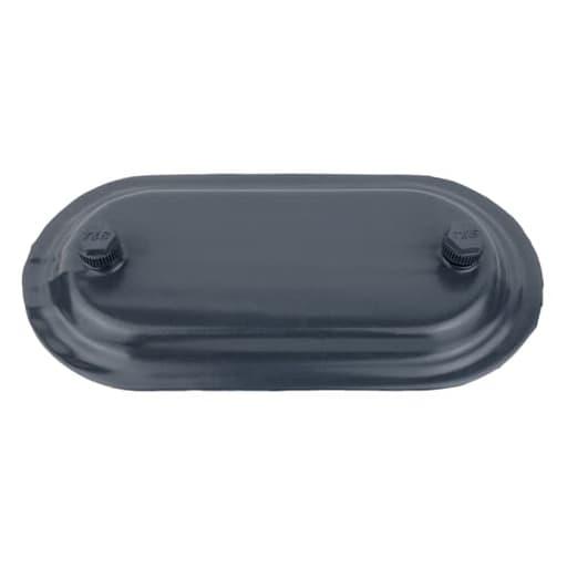 Thomas & Betts Co - Ocal 470F-G 1-1/4" PVC-Coated Ocal-Blue® Conduit Body Cover, Form-7 - Gray